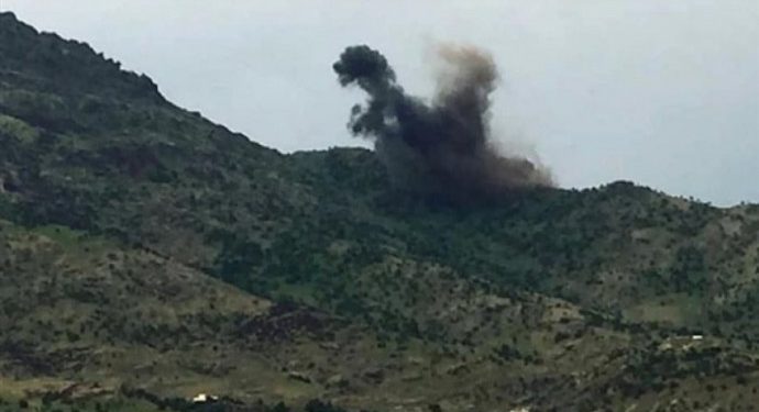 İşgalci Türk devleti Binarê Qendîl’i bombaladı