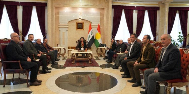 DEM Parti heyeti Başûrê Kürdistan’da