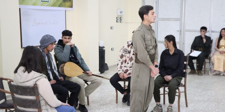 Şehit Hogir adına açılan Öğrenci Eğitim Devresi yapılan bir moral etkinliğiyle sona erdi