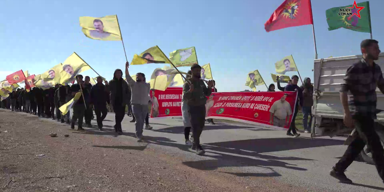 Fıratlı gençlerin yürüyüşünün ilk günü son erdi