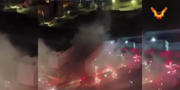 YCWK İstanbul Birimleri, işbirlikçi şahsa ait mobilya dükkanını ateşe verdi