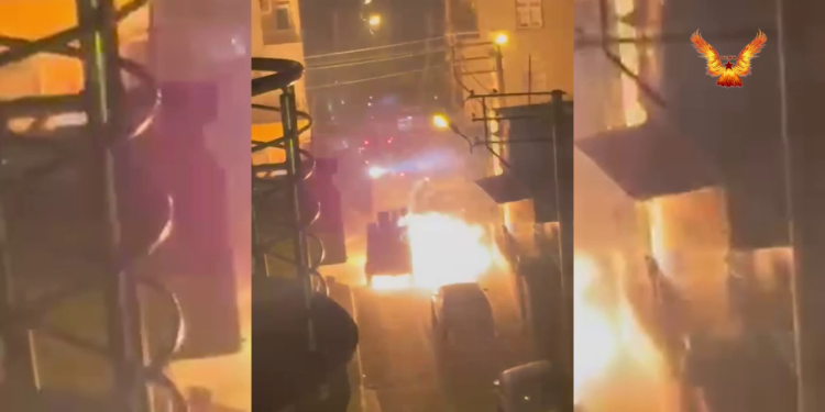 YCWK Mersin birimlerinden işgalcilere yönelik eylem!