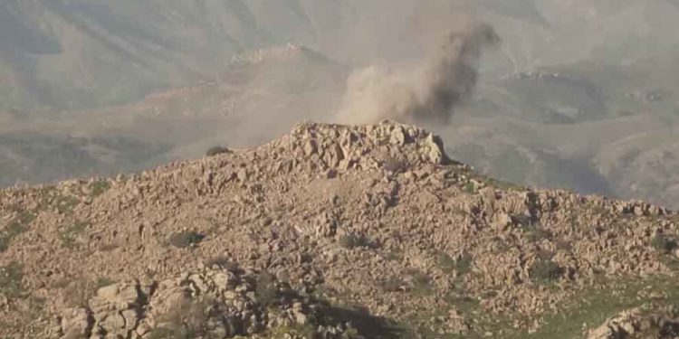 HPG: Medya Savunma Alanları 1045 kez bombalandı