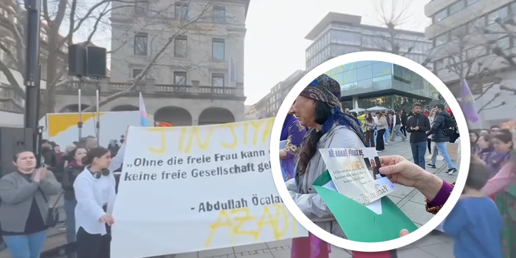 Stuttgart’da Dünya kadınlar günü çoşkulu şekilde kutulandı