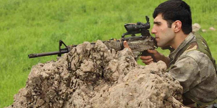 HPG: Gerilla güçlerinin saldırılara karşılık vermesi sonucu 1 mobesse imha edildi