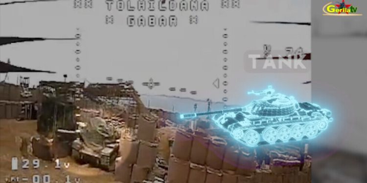 Saldırılara karşı gerilla eylemlerinden yeni görüntüler