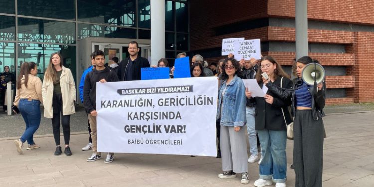Bolu’da üniversite öğrencilerinden Boğaziçi’ne destek