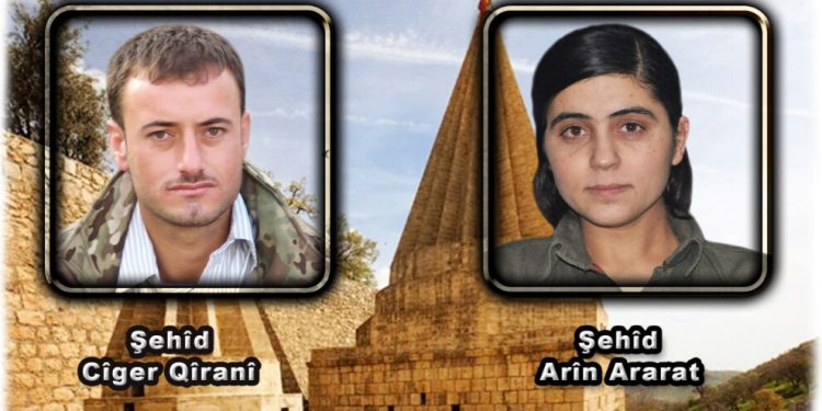 HPG-BİM şehit düşen 2 Êzidî gerillanın kimlik bilgilerini açıkladı