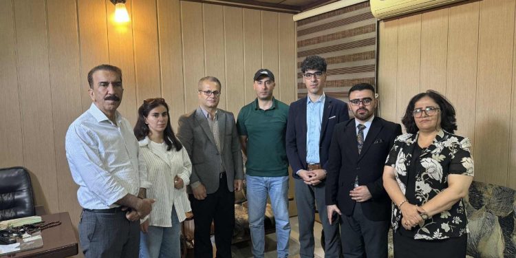 Orta Doğu ve Kuzey Afrika Gençlik Koordinasyonu, Kürt Partisi ile Toplantılar Düzenliyor