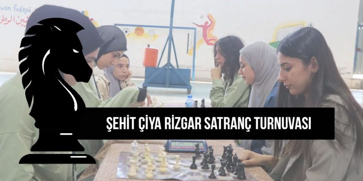 Kobani’de Şehit Çiya Rizgar satranç turnuvası başladı