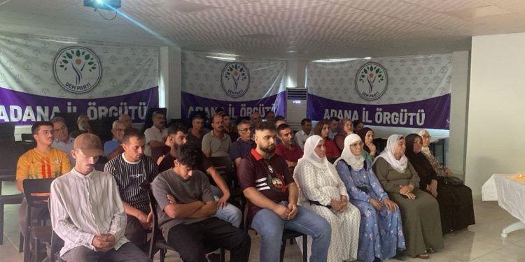 DEM Gençlik Meclisi Adana’da Şehitleri Andı