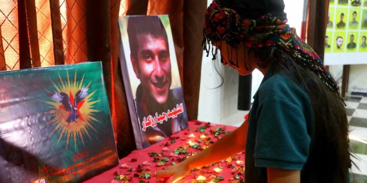 Tebqa’da Şehit Çiya Rizgar İçin Anma