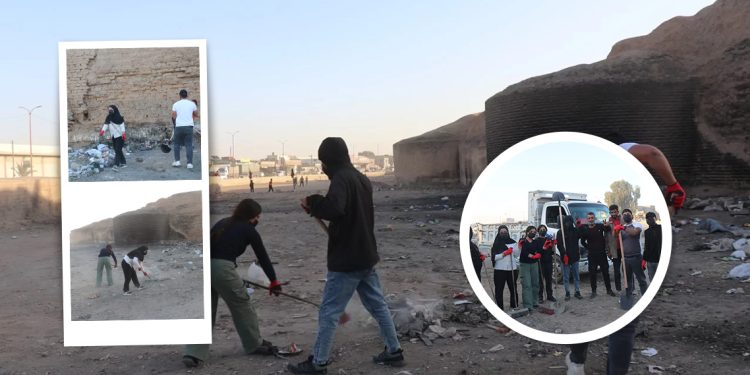 Gençlik Ekolojik Komünü, Rakka’da Temizlik Kampanyasını Sürdürüyor