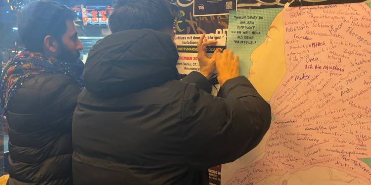 Berlin Gençliği büyük yürüyüş hazırlıklarına devam ediyor