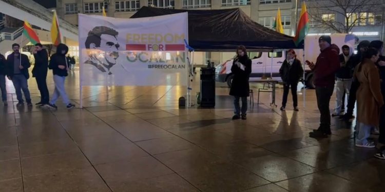 Berlin’de Dünya İnsan Hakları Günü’nde Önder Apo’ya özgürlük çağrısı