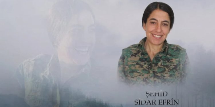YPJ, Şehit Komutan Sîdar Efrîn’in Kimliğini Açıkladı