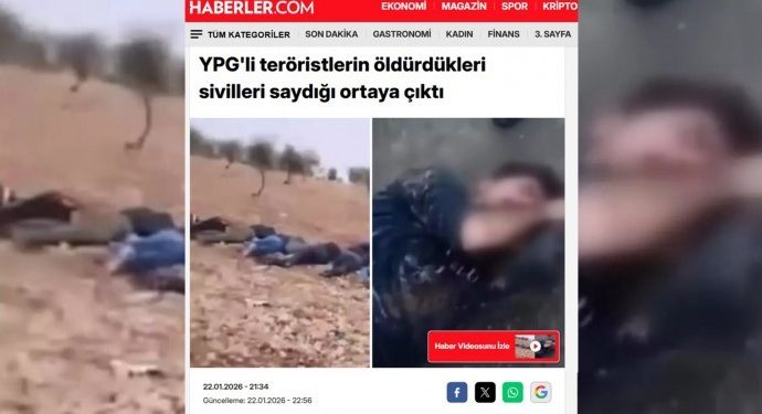 Şam’ın ‘Algı’ Birimine Katıldılar: Sınırda Darp Edilen Genci de ‘Öldürülen Sivil’ Yaptılar
