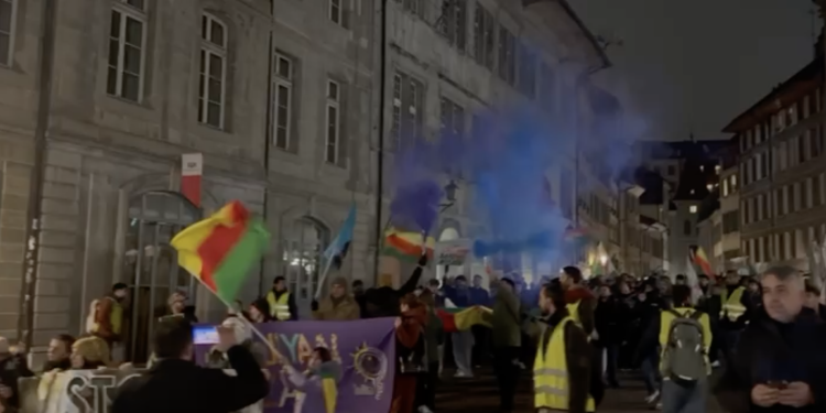 Lozan TCŞ’den Rojava’yı Sahiplenme Yürüyüşü