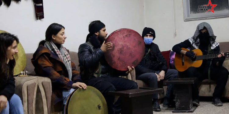 Hesekê’de Kültür ve Sanatla Uğraşan Gençler Rojava’yı Savunmak İçin Seferbeliğe Katıldı