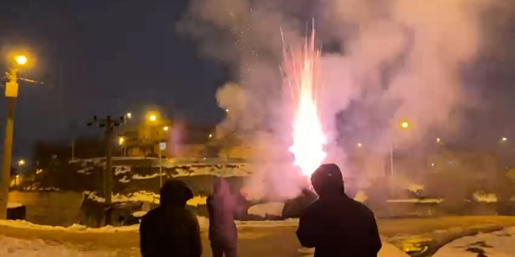 Amed Seyrantepe’de Yurtsever Gençlerden Eylem