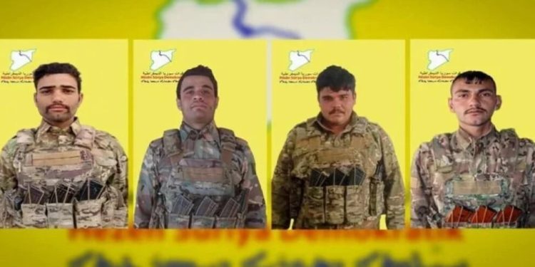 QSD, Reqa’da Şehit Düşen 4 Savaşçının Kimliklerini Açıkladı